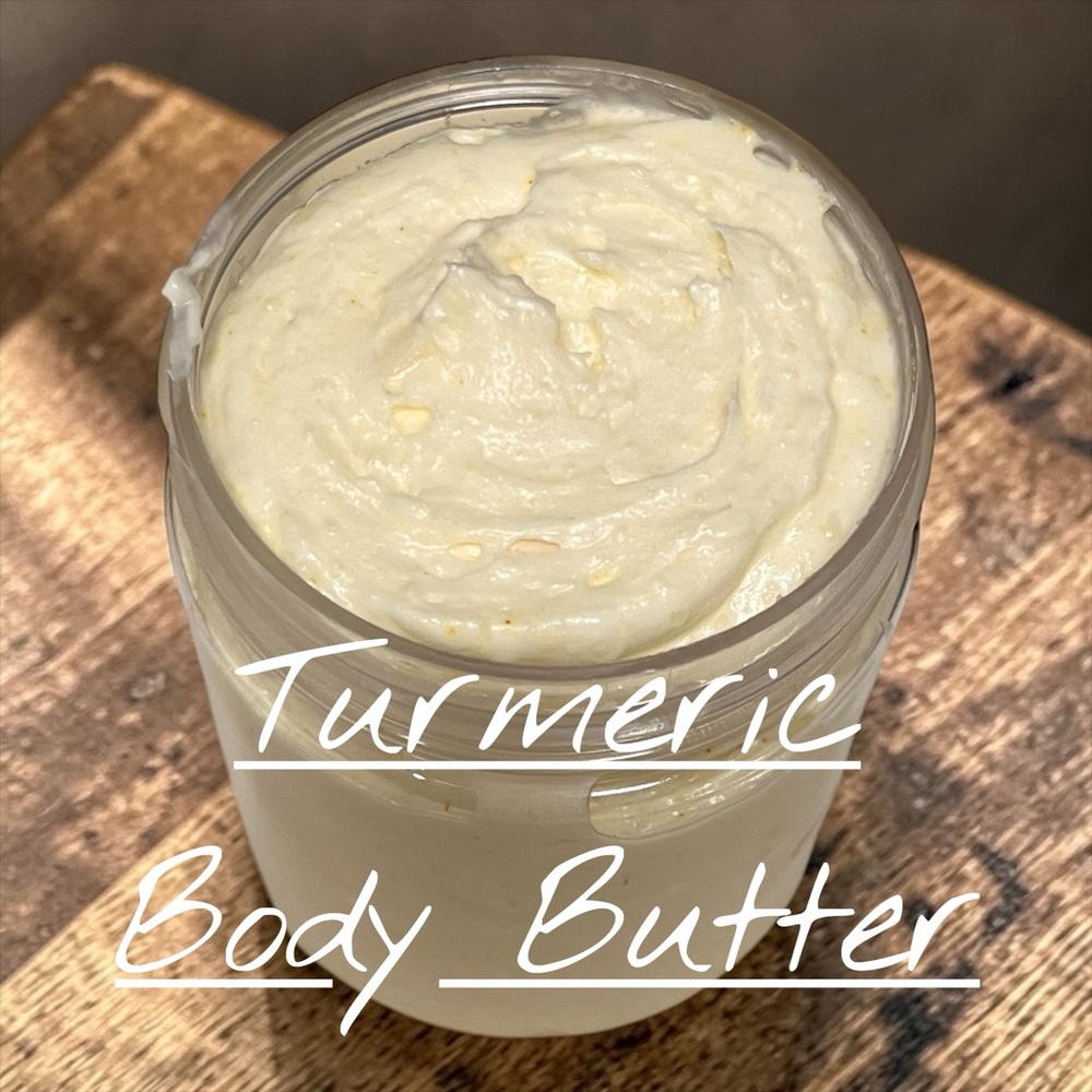 Turmeric Body Butter - Nourishing Hand & Foot Cream